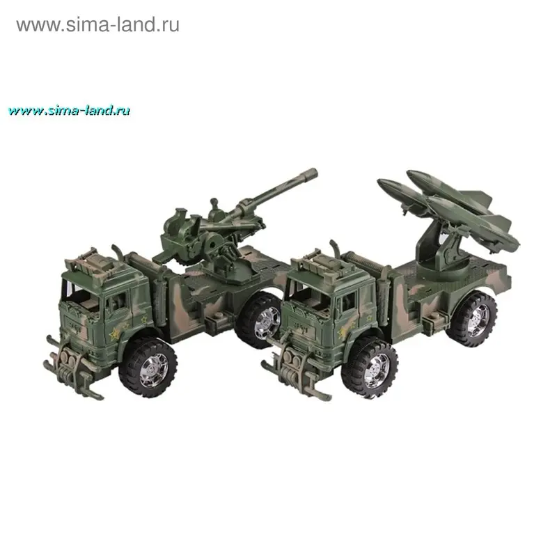 Грузовик инерционный «Армия», 2 вида
