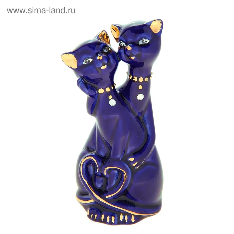 Сувенир "Синие котята" 13х6 см