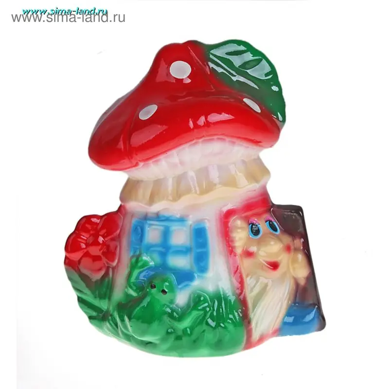 Фигура ландшафтная "Гриб-дом"