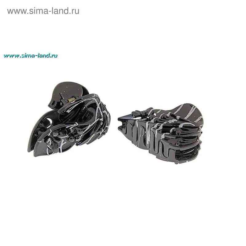 краб для волос иней 9 см