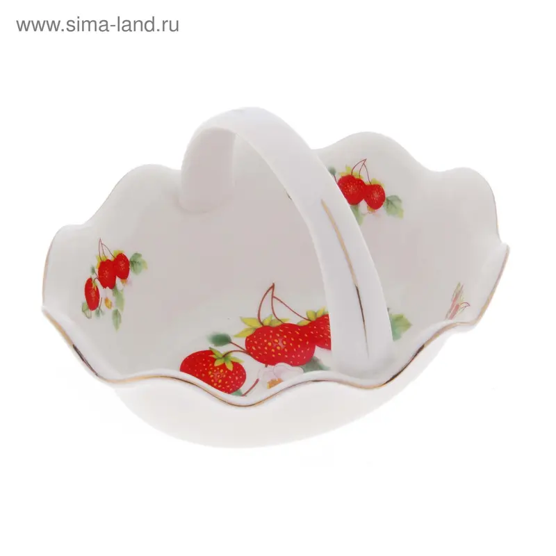 Конфетница - корзинка "Ягодка"