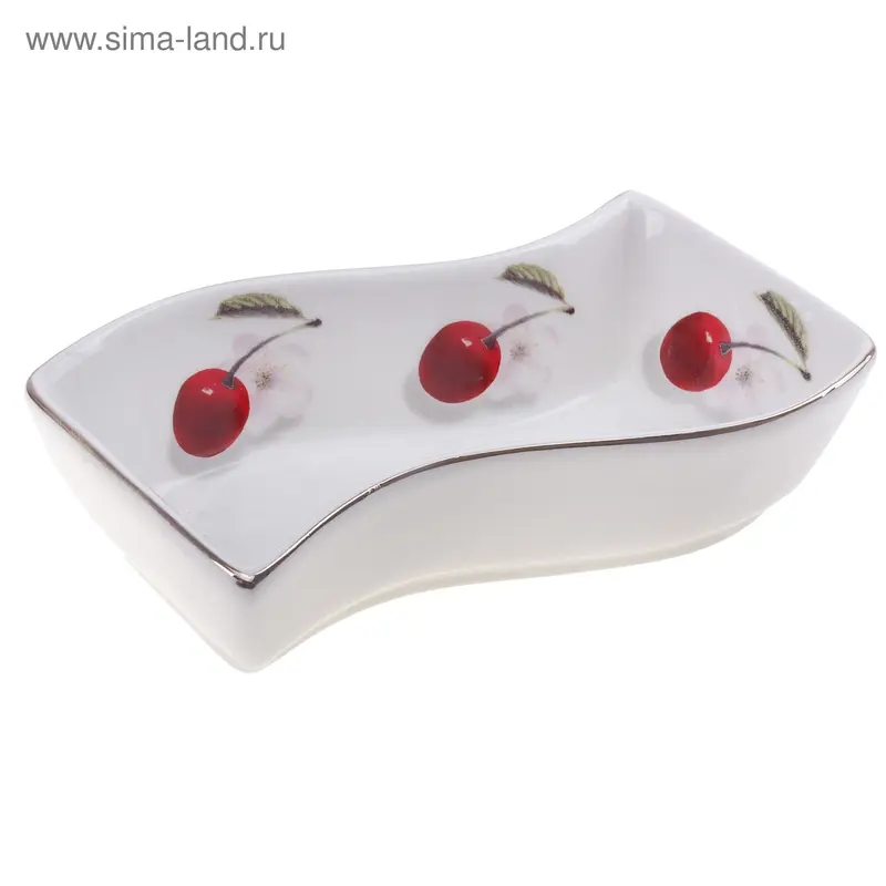 Блюдо для оливок/солений, волна, "Вишенка"