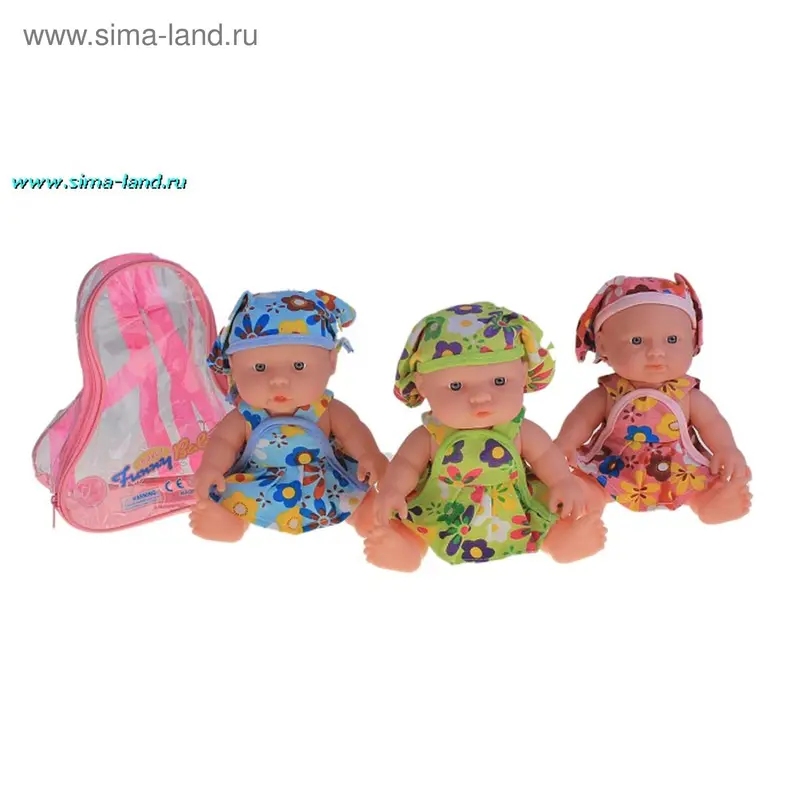 пупс Любаша в сарафанчике