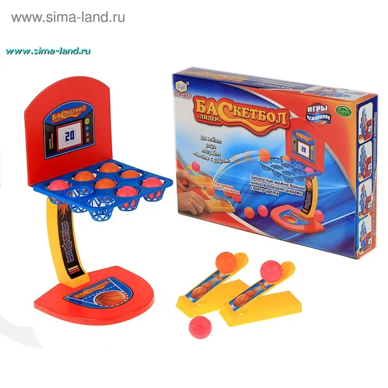 Настольная игра Баскетбол "Лидер"