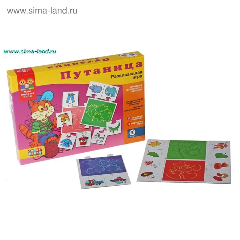 Игра настольная МПИ Парные картинки "Путаница"