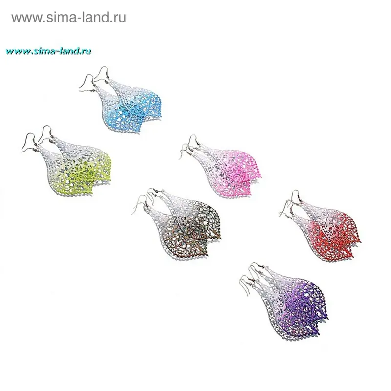 Серьги Блеск «Ажур»