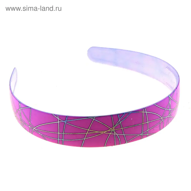ободок для волос классика полосы блеск 2,4 см