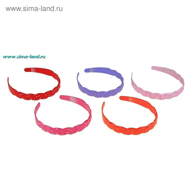 ободок для волос простой коса широкая