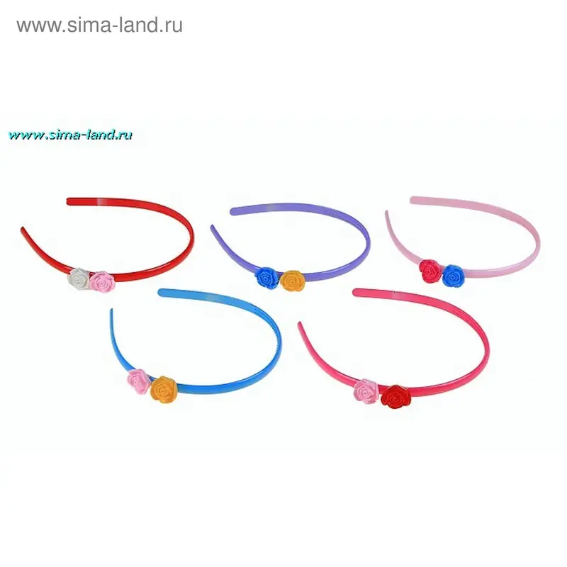 ободок для волос простой розы