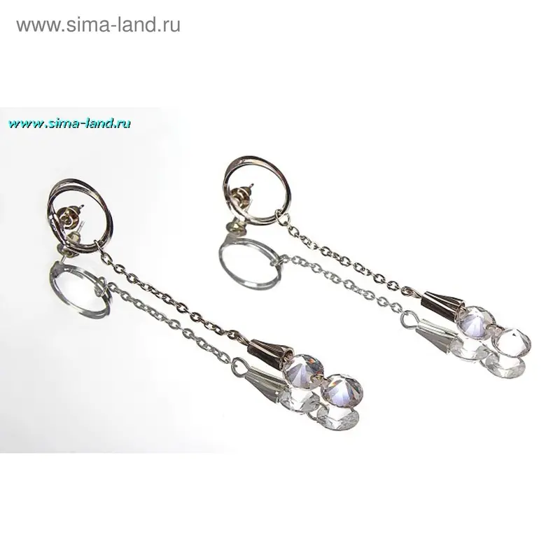 Серьги «Капля росы», изящные