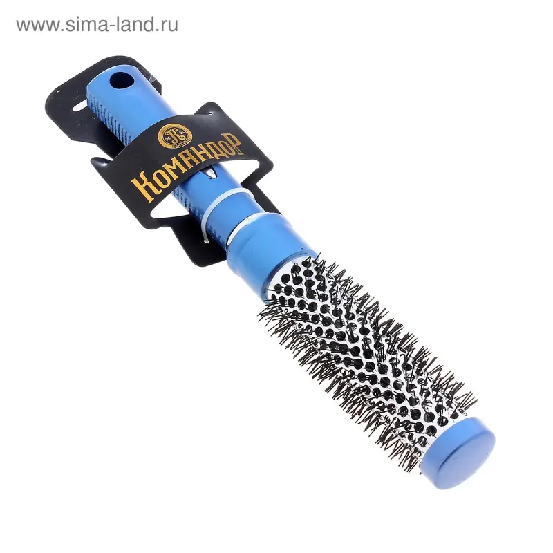 Брашинг, d=3,5/4,5см, цвет голубой