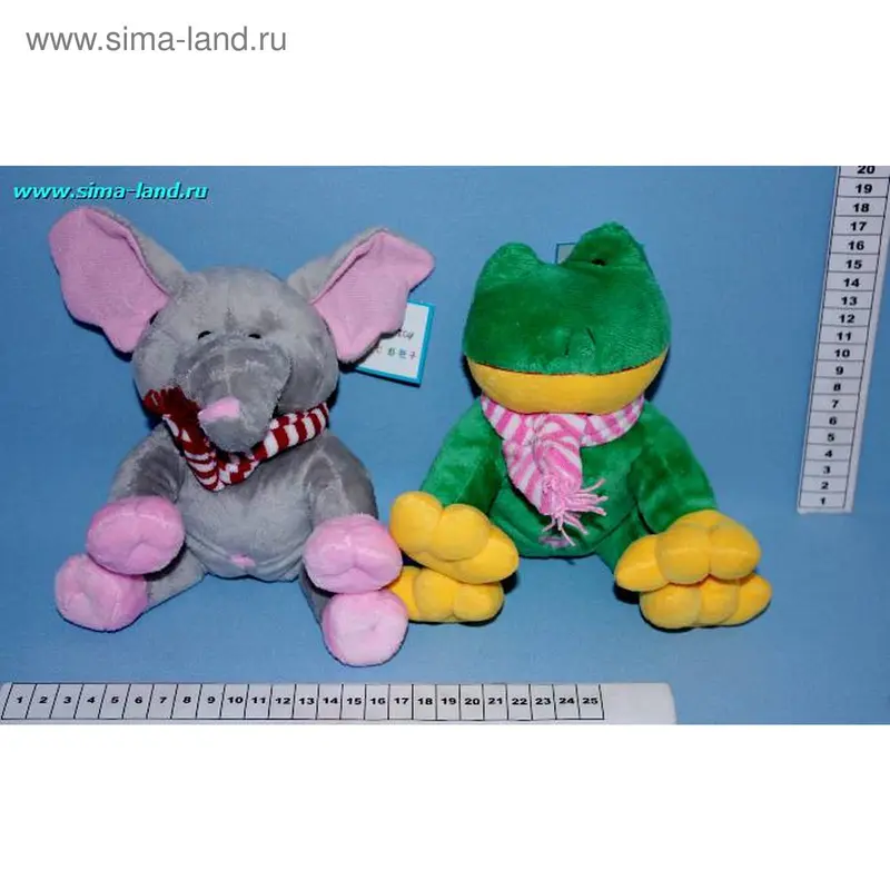 М зоо в шарфе сидит 15 см (8 шт.) (бокс 120 шт.)
