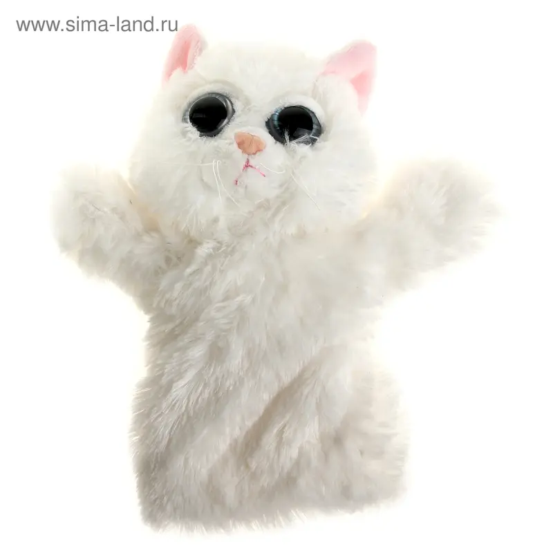 Кукольный театр "Кошка" белая