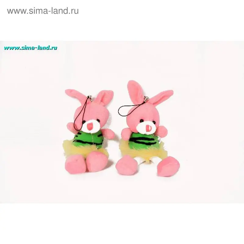Мягкая игрушка. Зайцы в платье