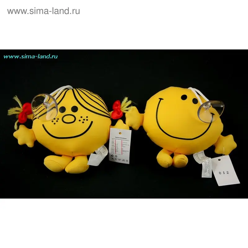 М присоска смайлик гель 13 см (24 шт.) (бокс 500 шт.) мин 2 шт