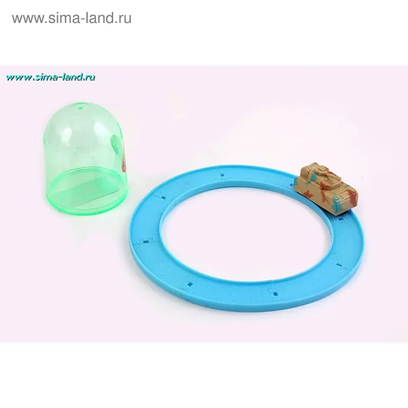 Игрушка заводная в яйце "Танк на рельсах"