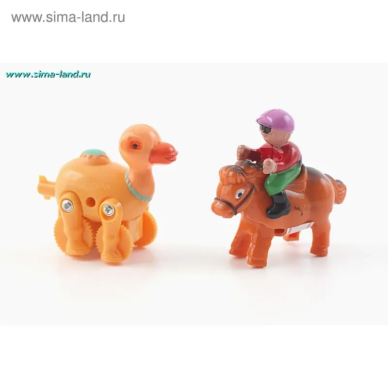 Игрушка заводная "Всадник/верблюд"