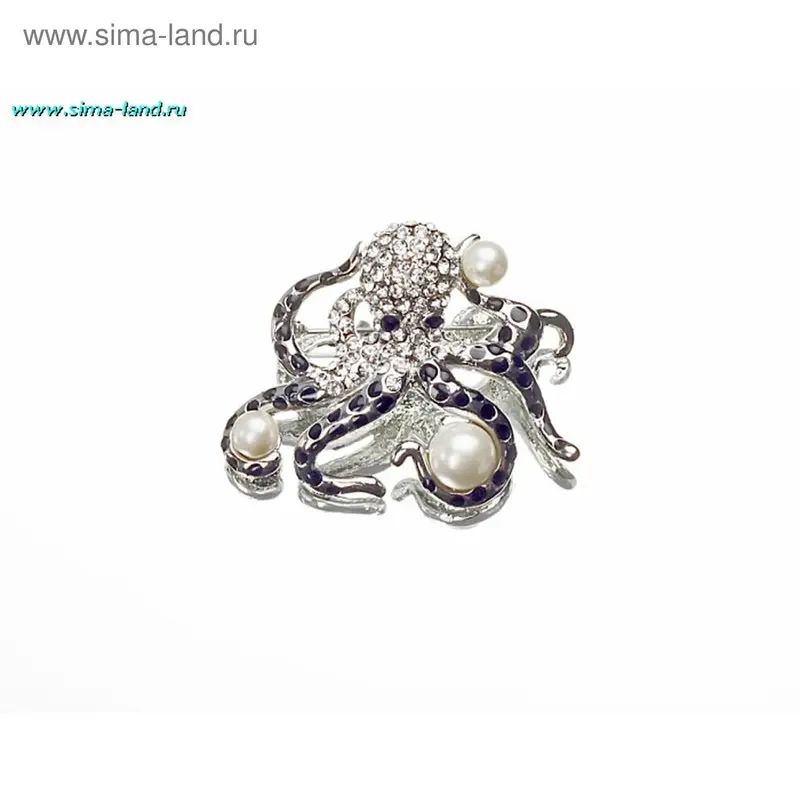 Брошь ШИК «Осьминог»