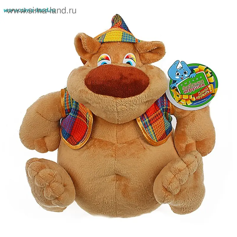 м Миха- Летний серия плюш 35*30*20 см