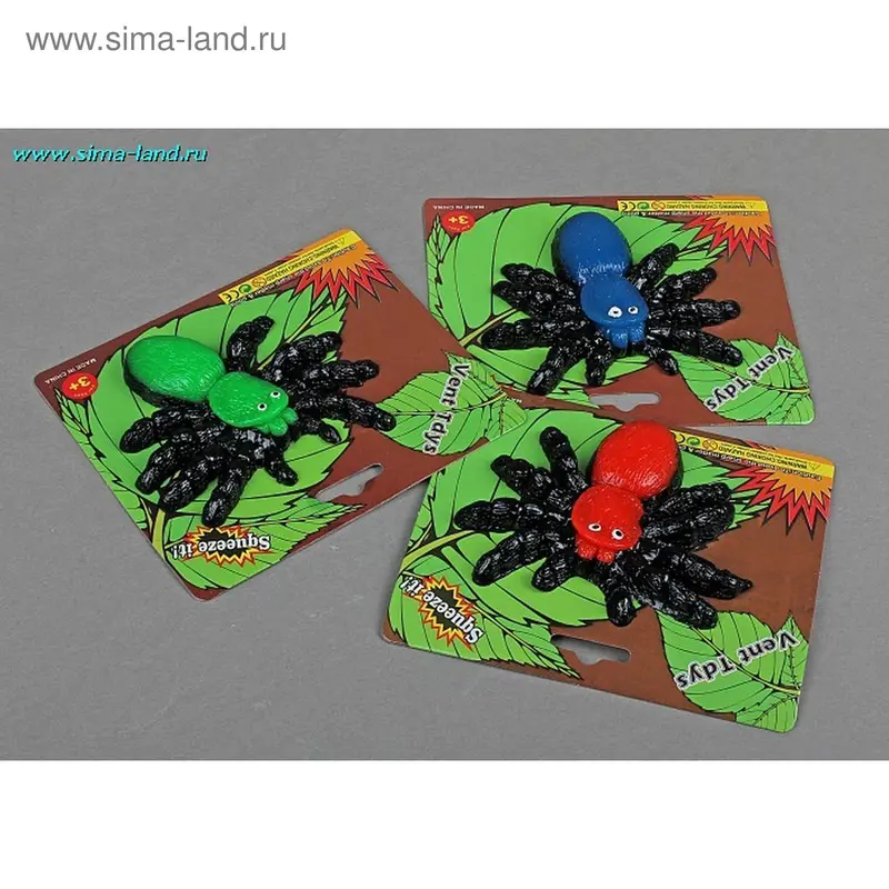 Липучка "Паук", цвета МИКС