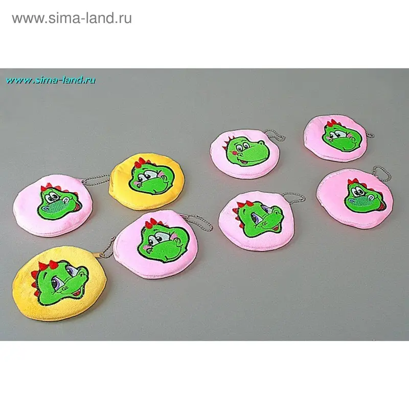 Мягкая игрушка - кошелек "Дракошка - разные мордочки"