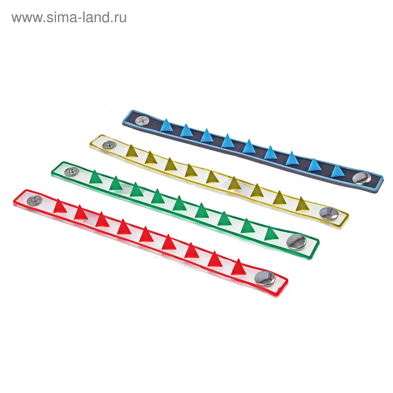 Карнавальный браслет "Шипы", цвета МИКС