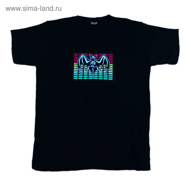 Футболка световая летучая мышь XXL