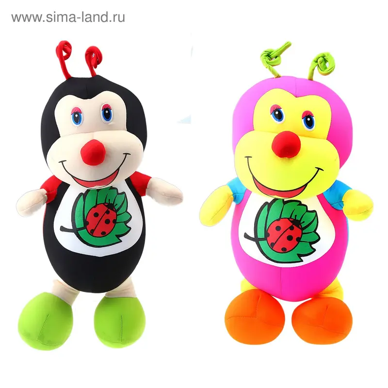 Мягкая игрушка антистресс "Божья коровка", цвета МИКС