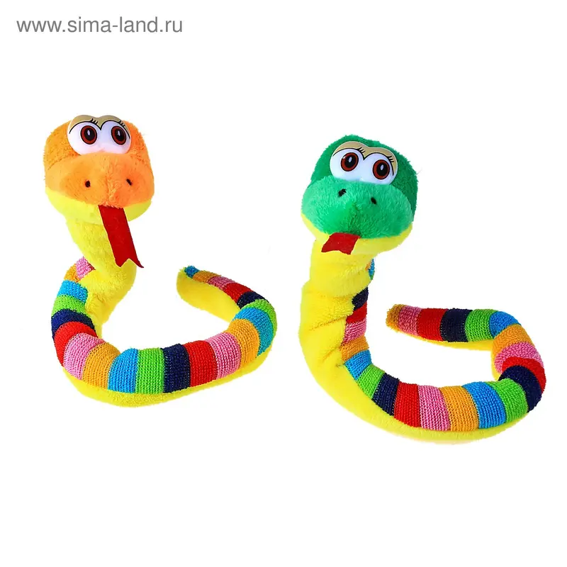 М змейка радуга большие глазки миксы, 11×7×7