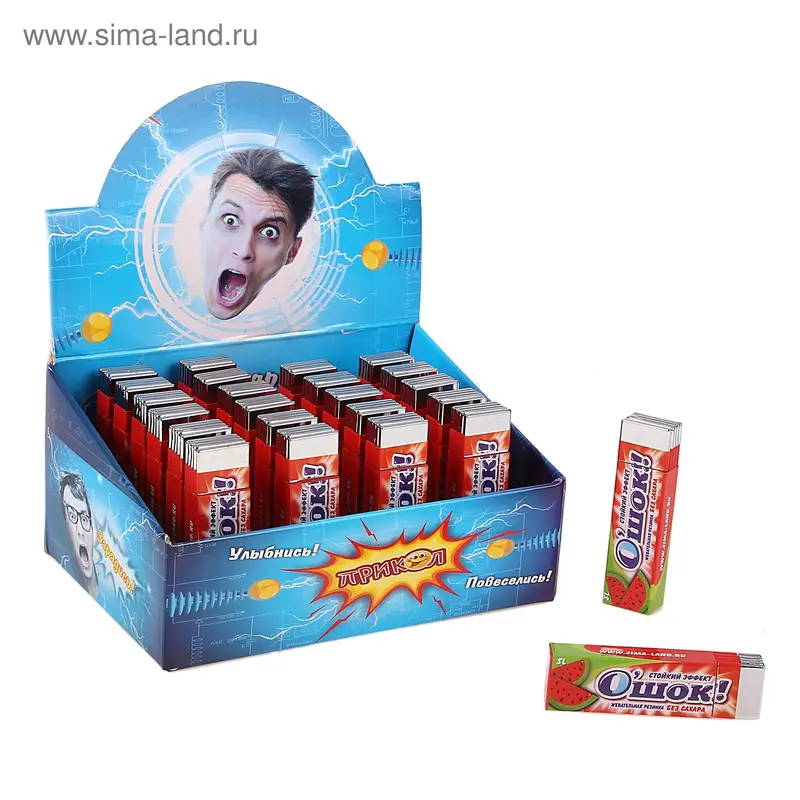 Шокер-жевательная резинка "О"шок"