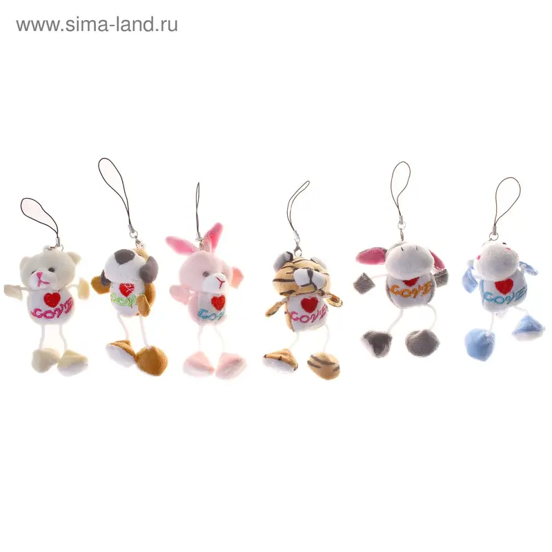 М подвеска разные животные