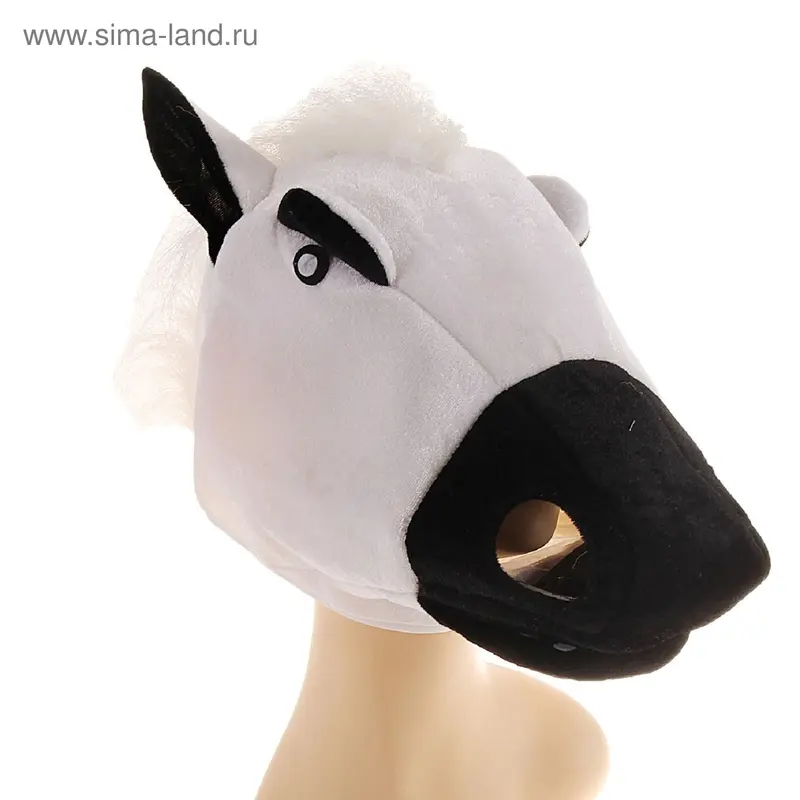 карнавал шляпа ткань голова коня 18*35*20