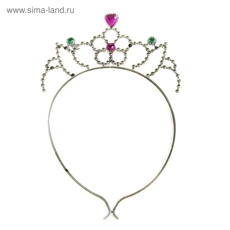 Корона с четырьмя стразами