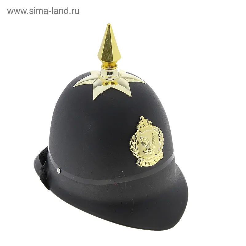 Карнавал каска "Полиция черная"