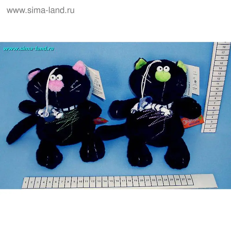 м кот Батон 15 черный (6/96) МC2595/15В