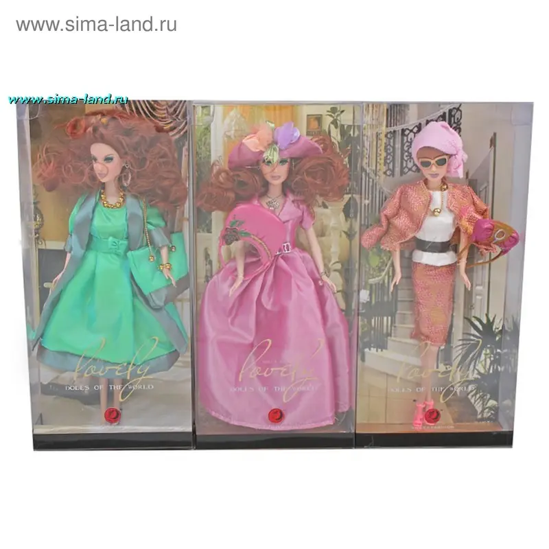 Кукла "Леди" микс, в коробке