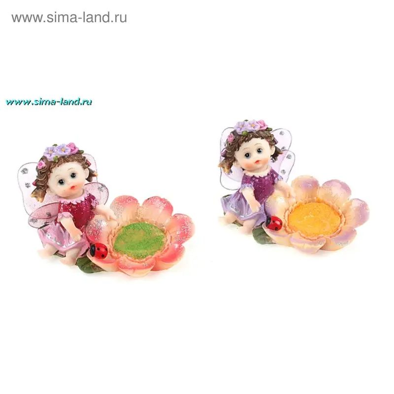 полистоун девочка с ромашкой 7*10 см