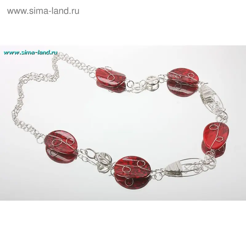 Бусы «Виченца», микс