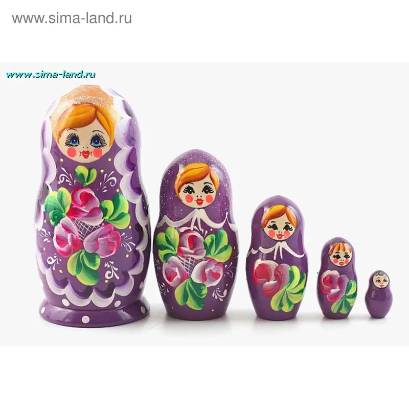 Матрешка, 5 мест