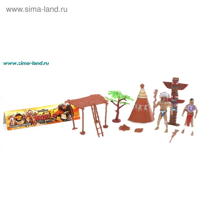 Набор индейцев, в пакете