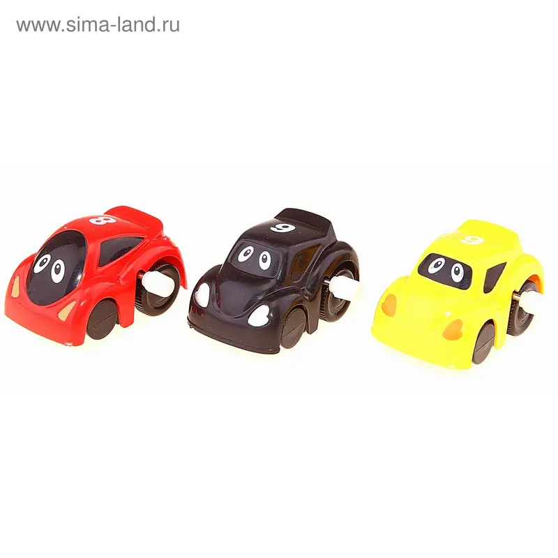 Игрушка заводная "Тачка", МИКС