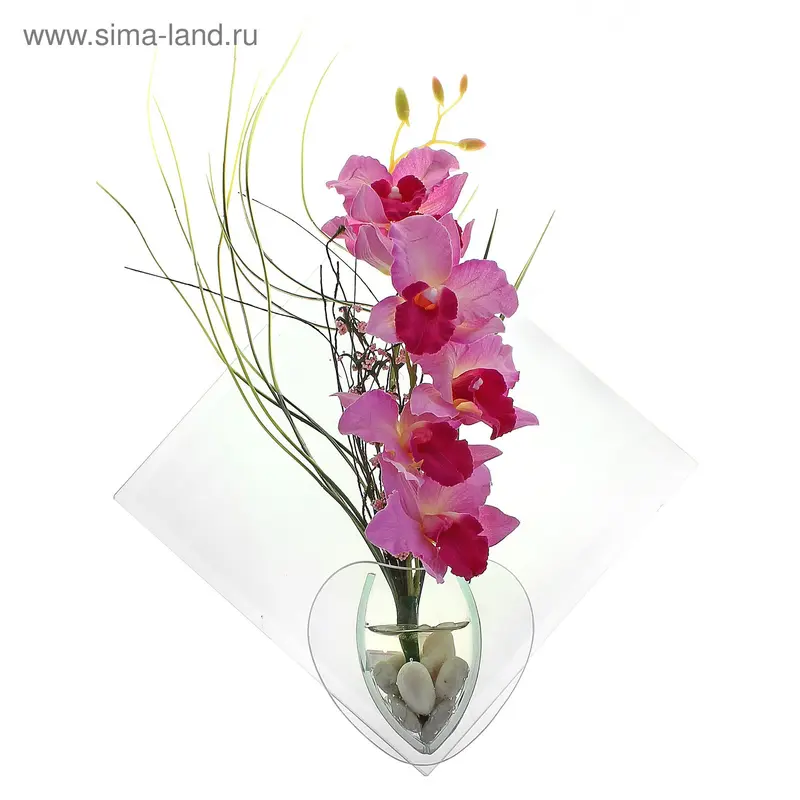 композиция настенная орхидея 25*25 см