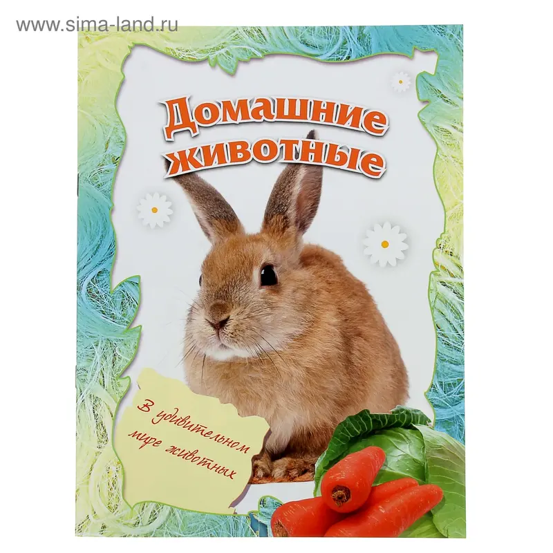 книжка Домашние животные