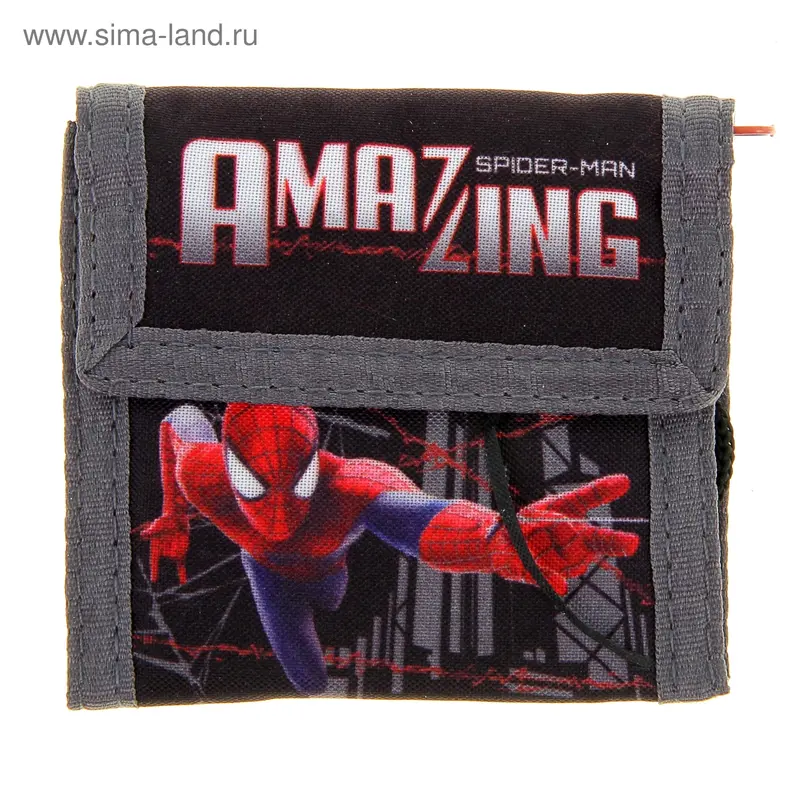 Кошелек Spiderman 9*9(21)*2