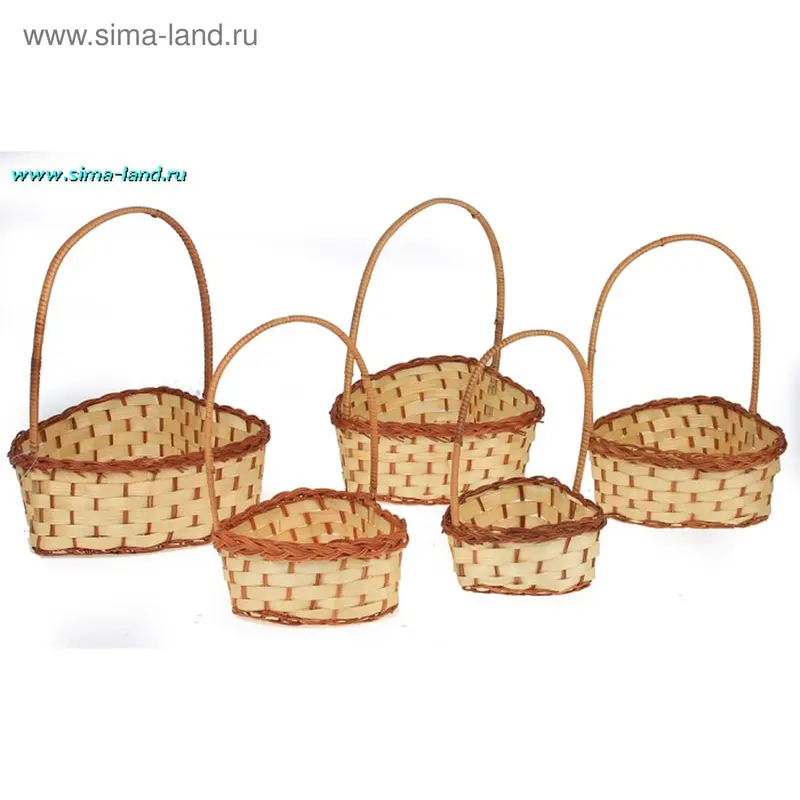 Корзина белая "Лилия"