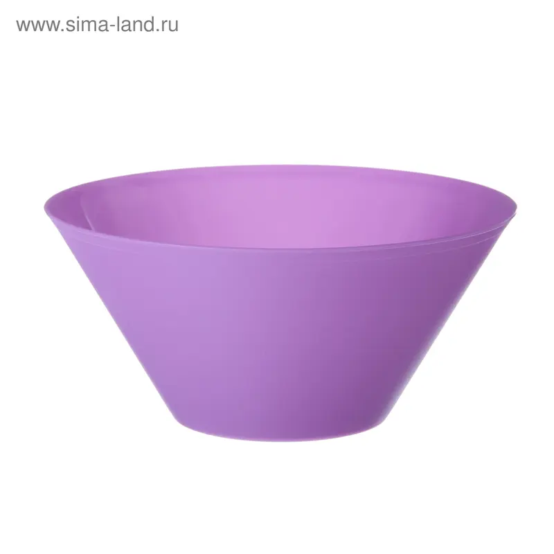 Салатник 2,8 л, цвет сиреневый