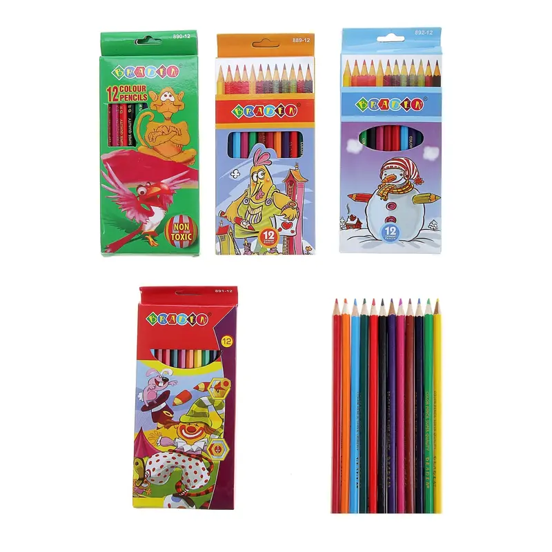 Карандаши Braden12цв. МИКС