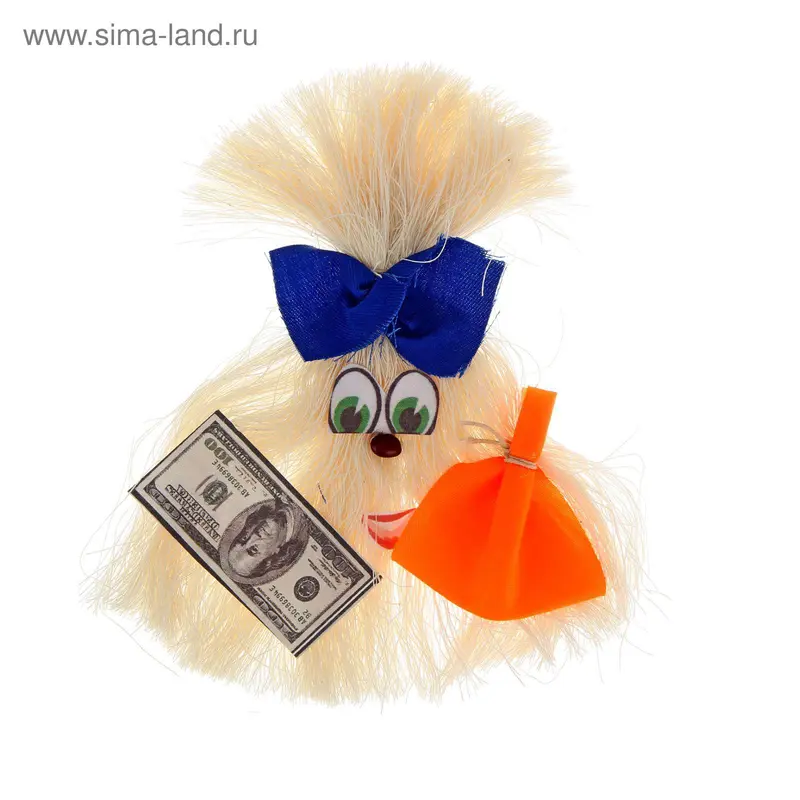 оберег Метла с глазками 087 2*19*20 см