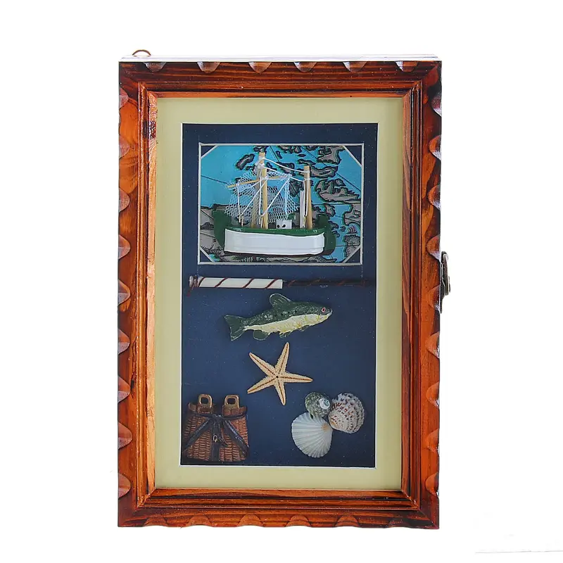 Ключница "Морская рыбка" 25х16,5х6 см