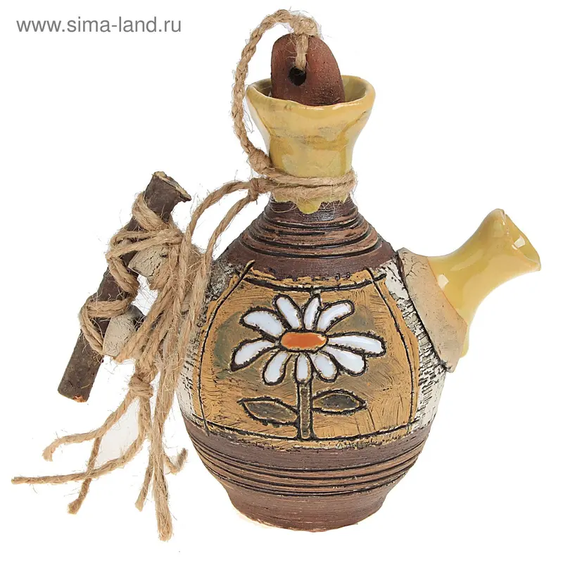Чайник "Ромашка" сувенирный, малый